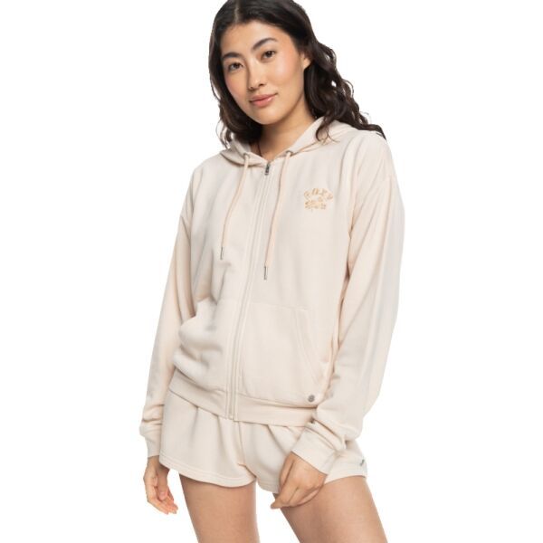 Roxy Roxy SURFING BY DAYLIGHT Дамски суитшърт, бежово, размер