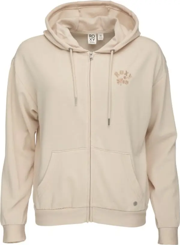 Roxy Roxy SURFING BY DAYLIGHT Дамски суитшърт, бежово, размер