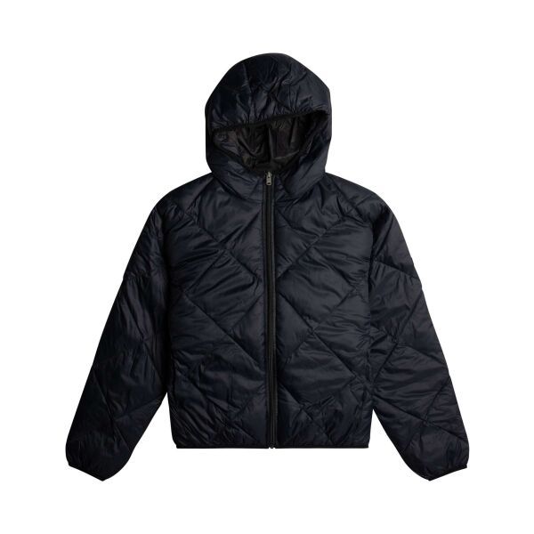 Roxy Roxy WIND SWEPT HOODED Дамско капитонирано леко яке, черно, размер