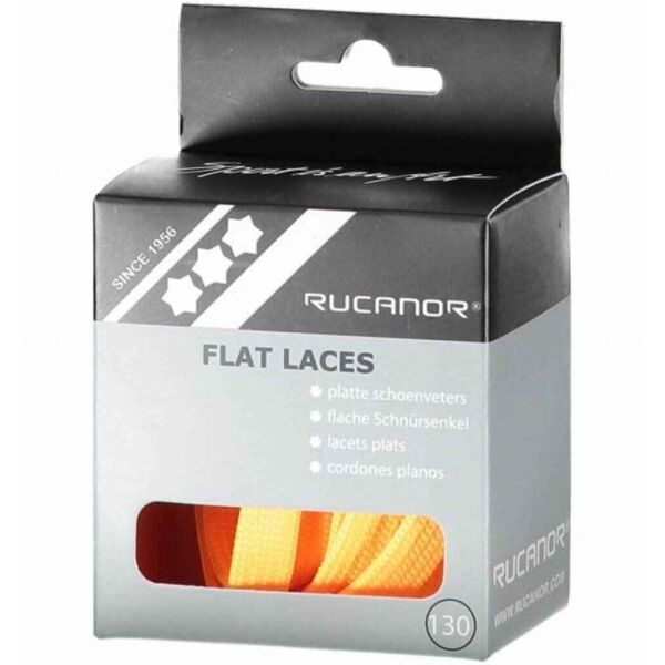 Rucanor Rucanor SHOE LACES Връзки, оранжево, размер