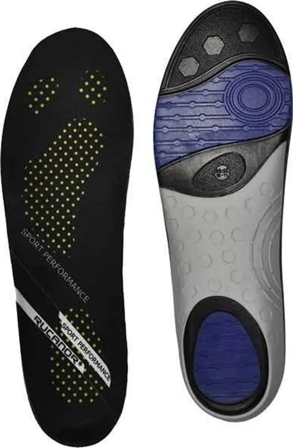 Rucanor Rucanor SPORTS PERFORMANCE INSOLES Стелка за обувки, черно, размер
