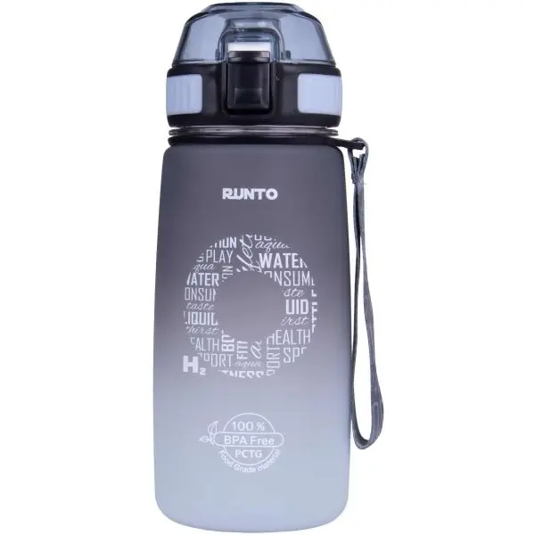 Runto Runto AQUA-GO 630 ML Бутилка, сиво, размер 630 ML
