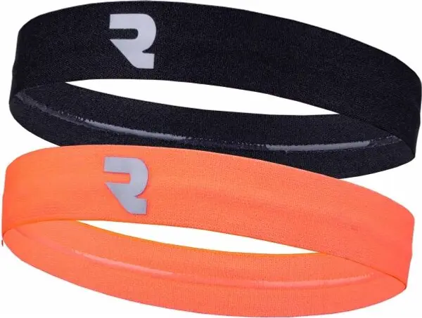 Runto Runto DOUBLE Комплект ленти за глава, черно, размер
