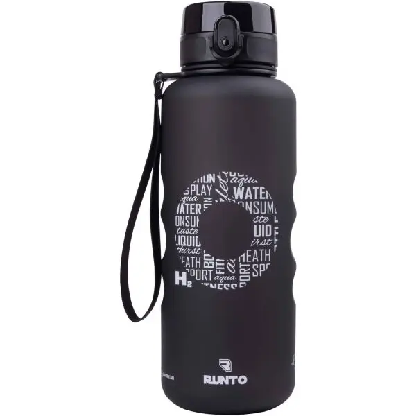 Runto Runto FATBOY 1500 ML Спортна бутилка, черно, размер 1.5 L