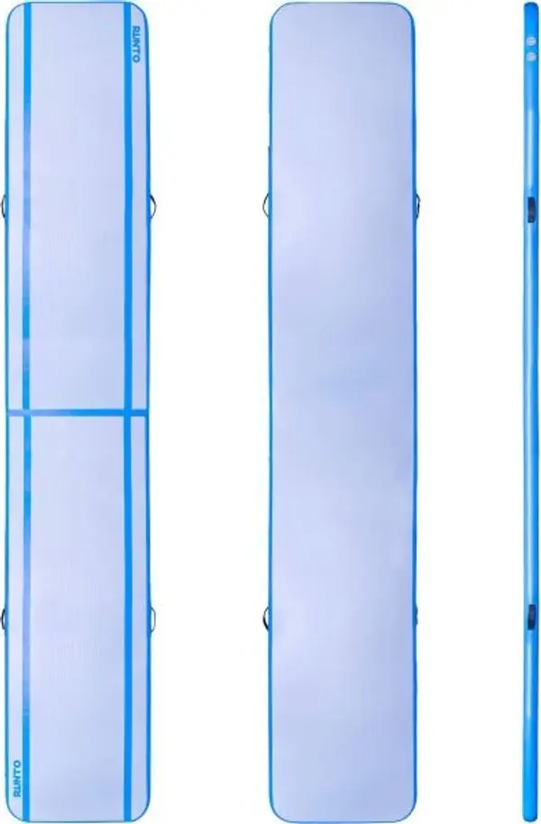 Runto Runto GODORO 600 Надуваема спортна постелка с електрическа помпа, бяло, размер