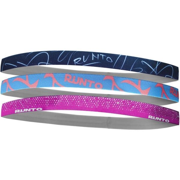 Runto Runto HEADBAND TRIO Спортни ленти за глава, микс, размер