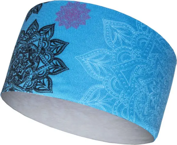 Runto Runto MANDALA Спортна лента за глава, синьо, размер UNI