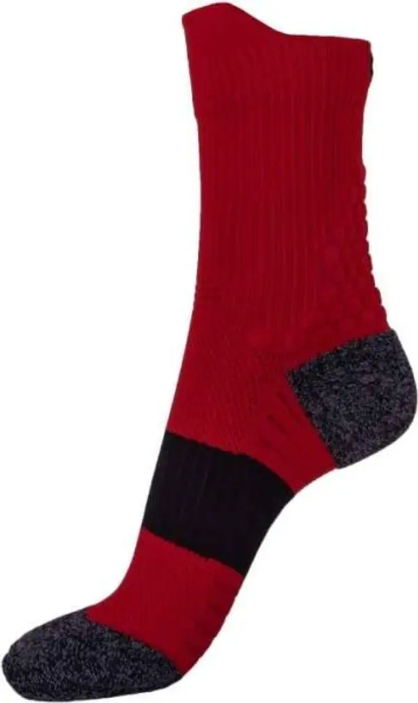 Runto Runto RUN SOCKS 1P Спортни чорапи, червено, размер 43-46