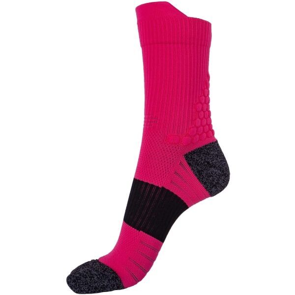 Runto Runto RUN SOCKS 1P Спортни чорапи, розово, размер