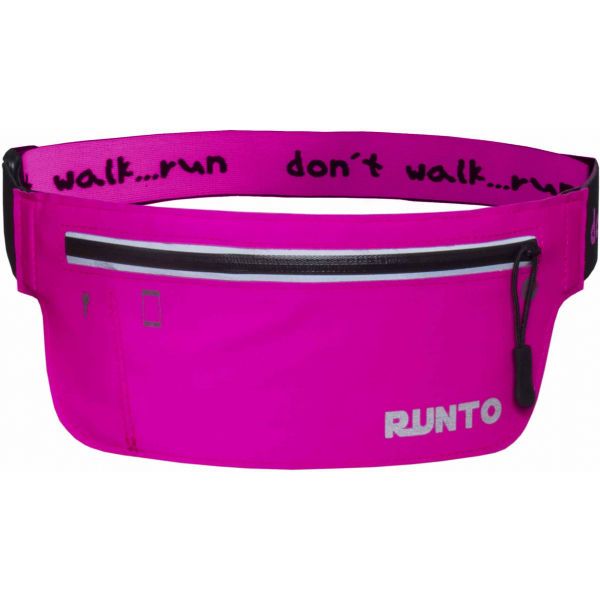 Runto Runto HIPS II Спортна чантичка за кръст, розово,черно, размер