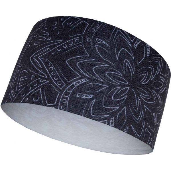 Runto Runto MANDALA Спортна лента за глава, черно, размер UNI