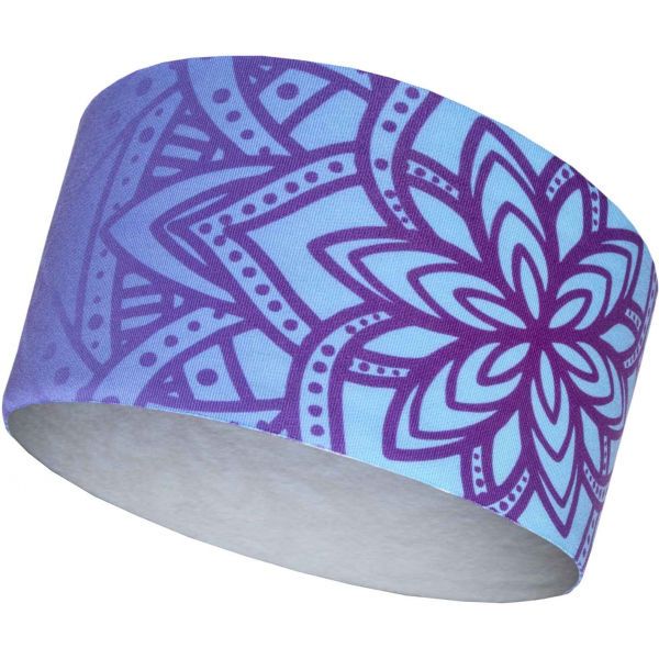 Runto Runto MANDALA Спортна лента за глава, светлосиньо, размер UNI