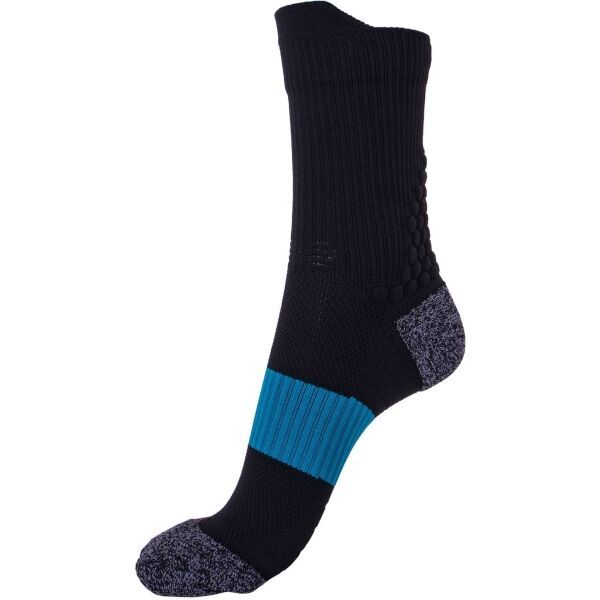 Runto Runto RUN SOCKS 1P Спортни чорапи, черно, размер 39-42
