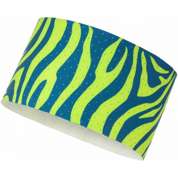 Runto Runto ZEBRA Спортна лента за глава, тъмнозелено, размер UNI