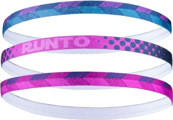 Runto Runto TRIO Комплект ленти за глава, розово, размер
