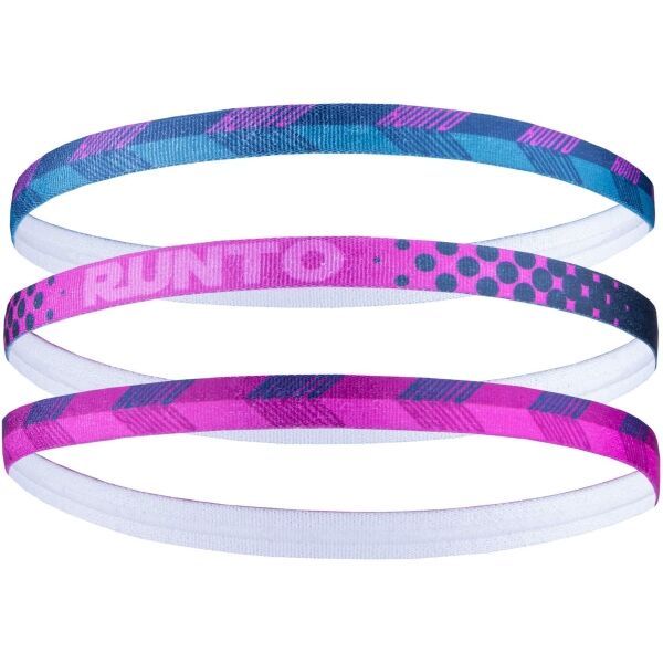 Runto Runto TRIO Комплект ленти за глава, розово, размер