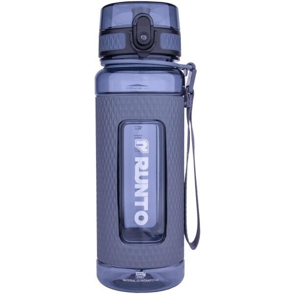 Runto Runto VISTA 800 ML Спортна бутилка със заключване на капачката, сиво, размер