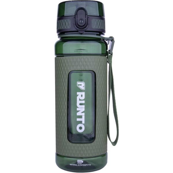 Runto Runto VISTA 800 ML Спортна бутилка със заключване на капачката, тъмнозелено, размер