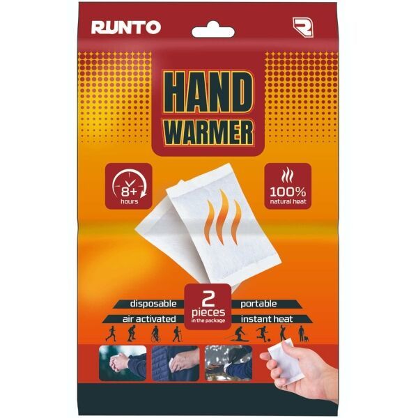 Runto Runto WARMHAND Затоплящи възглавнички за ръце, бяло, размер