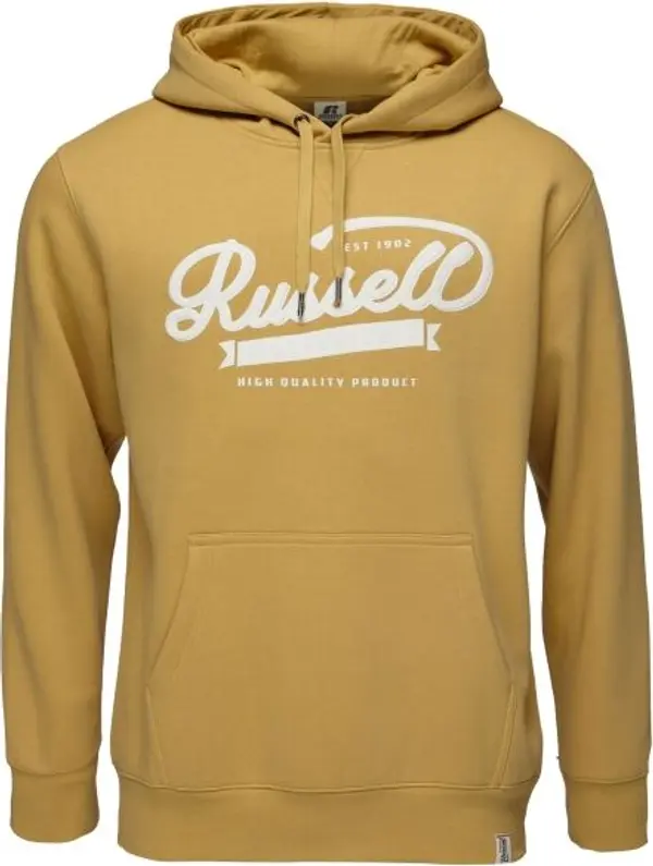 Russell Athletic Russell Athletic BACALA Мъжки суитшърт, жълто, размер