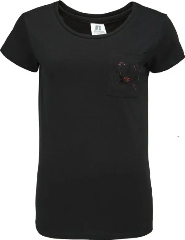 Russell Athletic Russell Athletic BERRY Дамска тениска, черно, размер