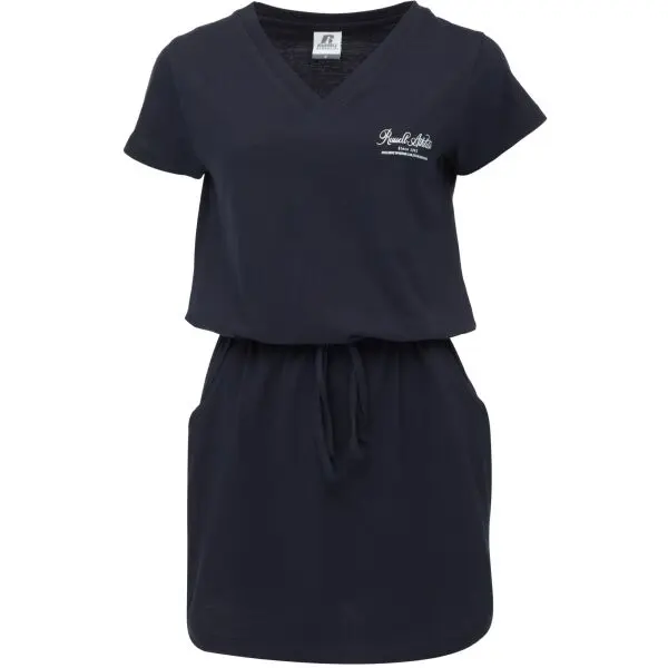 Russell Athletic Russell Athletic DRESS Дамска рокля, тъмносин, размер