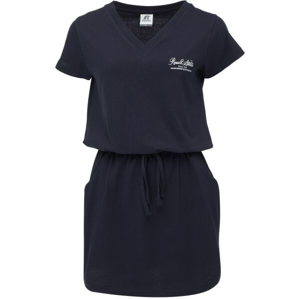 Russell Athletic Russell Athletic DRESS Дамска рокля, тъмносин, размер