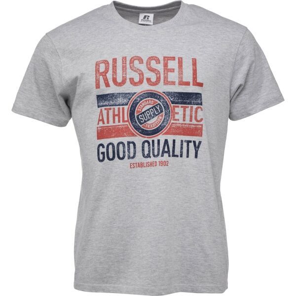 Russell Athletic Russell Athletic GOOT Мъжка тениска, сиво, размер