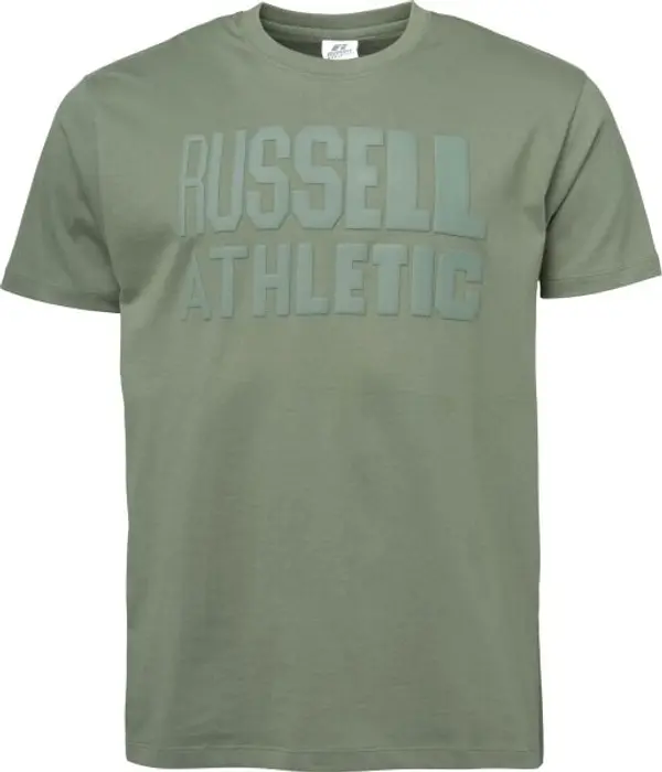 Russell Athletic Russell Athletic OLIVA Мъжка тениска, зелено, размер XXXL