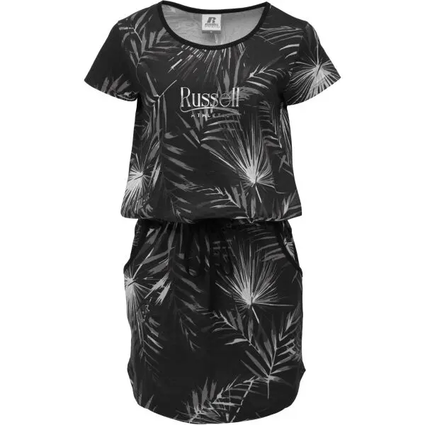 Russell Athletic Russell Athletic PALMA BLACK Дамска рокля, черно, размер