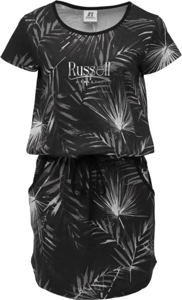 Russell Athletic Russell Athletic PALMA BLACK Дамска рокля, черно, размер