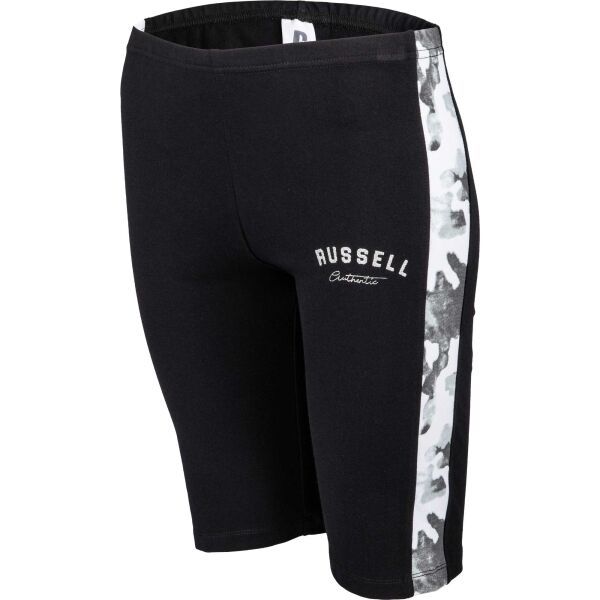 Russell Athletic Russell Athletic BIKE PRINT SHORT Дамски шорти, черно, размер L