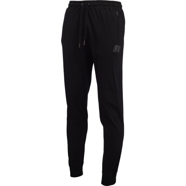 Russell Athletic Russell Athletic TRACKSUIT ZIP Мъжки спортни панталони, черно, размер XL