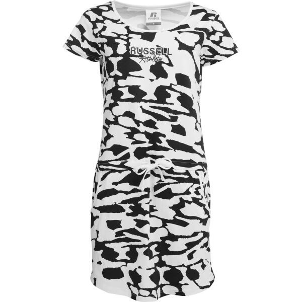 Russell Athletic Russell Athletic ZEBRA DRESS W Дамска рокля, бяло, размер XS
