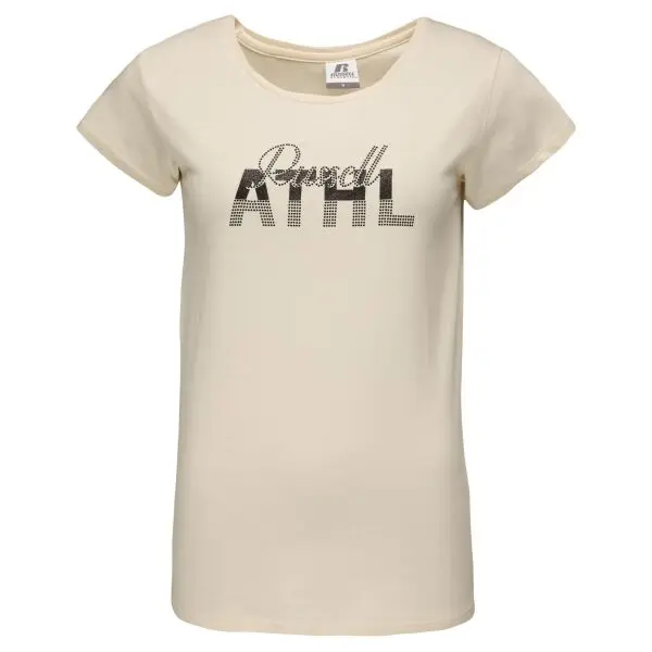 Russell Athletic Russell Athletic SNOOK Дамска тениска, бежово, размер