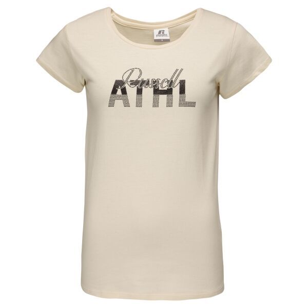 Russell Athletic Russell Athletic SNOOK Дамска тениска, бежово, размер