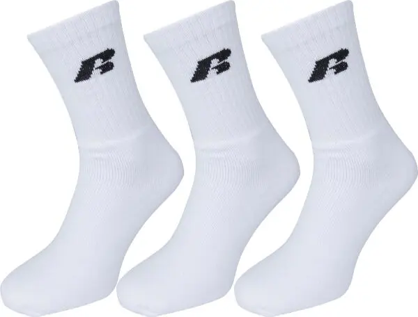 Russell Athletic Russell Athletic SOCKS 3PPK SOCKS 3PPK - Спортни чорапи, бяло, размер 43-46