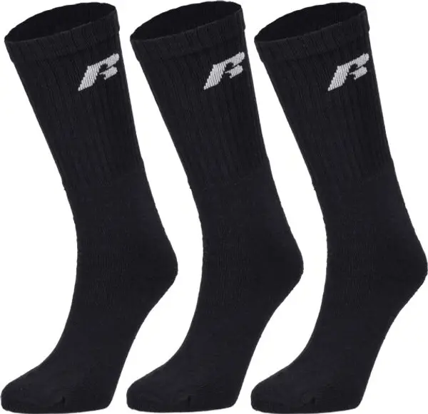 Russell Athletic Russell Athletic SOCKS 3PPK SOCKS 3PPK - Спортни чорапи, черно, размер 35-38
