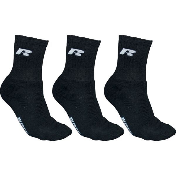 Russell Athletic Russell Athletic SOCKS 3PPK SOCKS 3PPK - Спортни чорапи, черно, размер