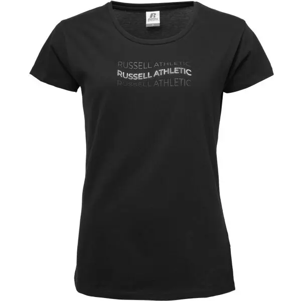 Russell Athletic Russell Athletic SS CREW T-SHIRT Дамска тениска, черно, размер