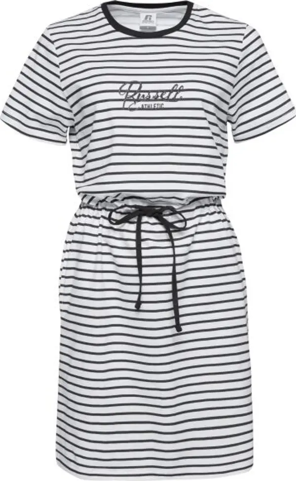 Russell Athletic Russell Athletic SS DRESS CREW NECK Дамска рокля, бяло, размер