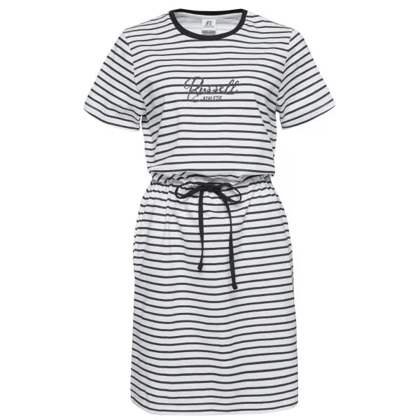Russell Athletic Russell Athletic SS DRESS CREW NECK Дамска рокля, бяло, размер