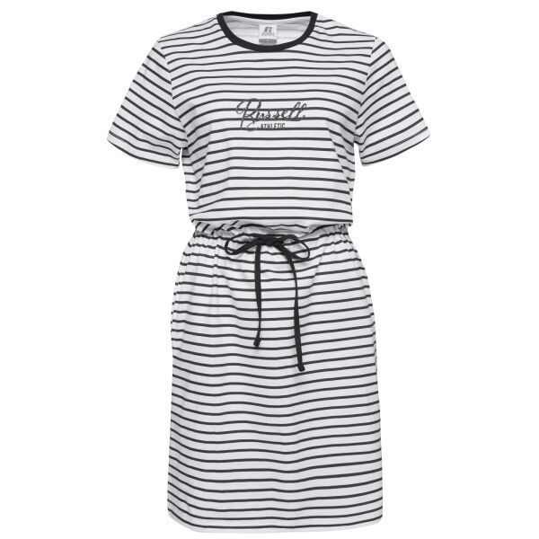 Russell Athletic Russell Athletic SS DRESS CREW NECK Дамска рокля, бяло, размер