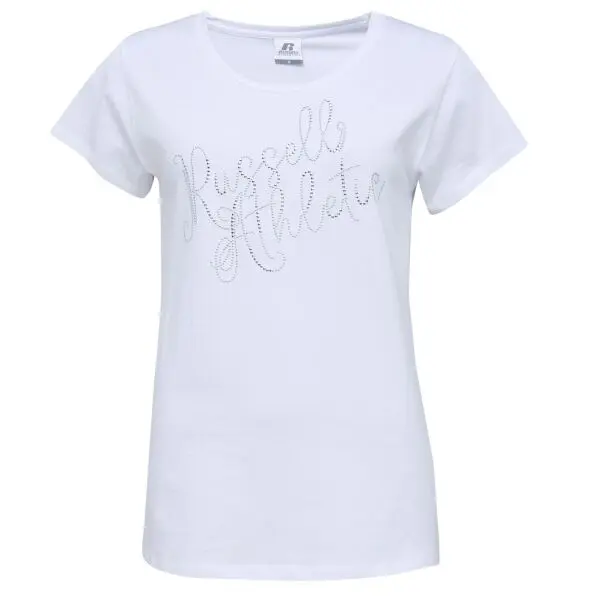 Russell Athletic Russell Athletic SS T-SHIRT Дамска тениска, бяло, размер