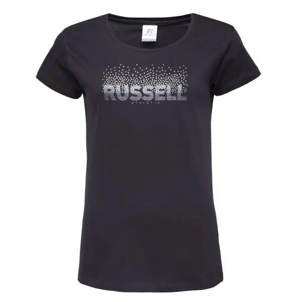 Russell Athletic Russell Athletic SS T-SHIRT Дамска тениска, черно, размер