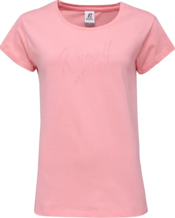 Russell Athletic Russell Athletic SS T-SHIRT Дамска тениска, розово, размер