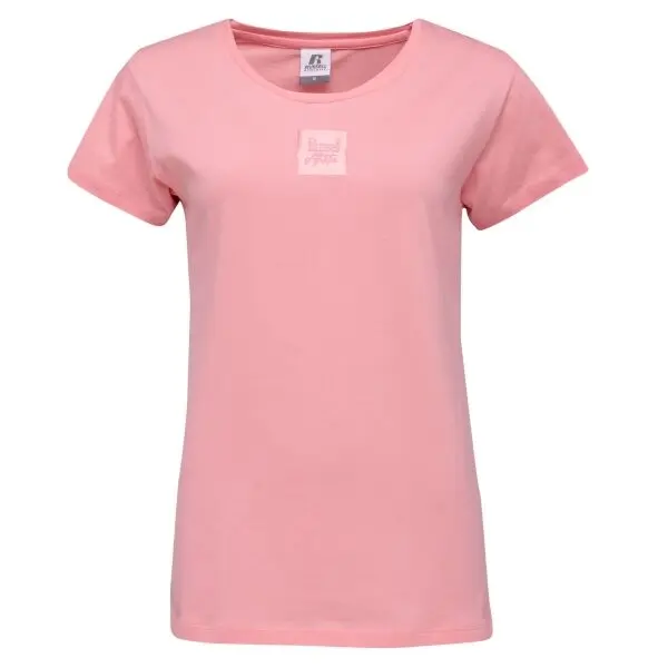 Russell Athletic Russell Athletic SS T-SHIRT Дамска тениска, розово, размер