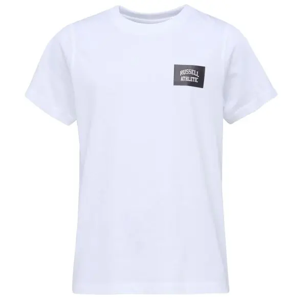 Russell Athletic Russell Athletic T-SHIRT Детска тениска, бяло, размер