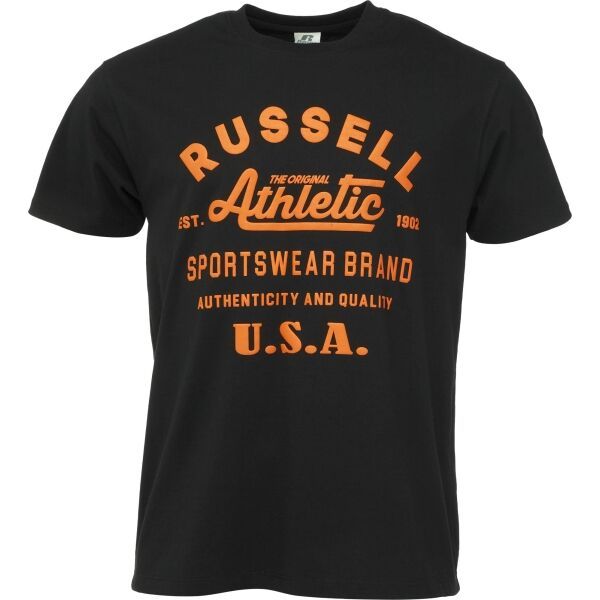 Russell Athletic Russell Athletic T-SHIRT M Мъжка тениска, черно, размер