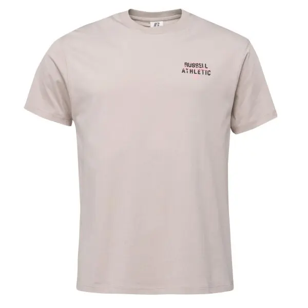 Russell Athletic Russell Athletic T-SHIRT Мъжка тениска, бежово, размер